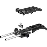 ARRI Basic Set para Sony FS7M2 / FX9 - Base VCT con Soporte de Adaptador de Lente LAS-1 y