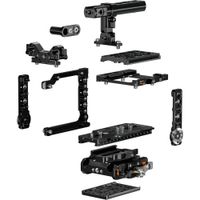 Bright Tangerine LeftField 3 Expert Kit para RED V-RAPTOR - Baseplate, Dovetail, MoVI Pro