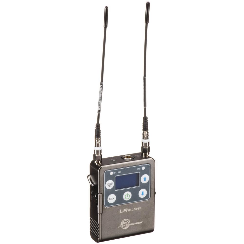 Lectrosonics LR Receptor Inalámbrico de Montaje en Cámara A1 (470 a 537 MHz) - Digital H