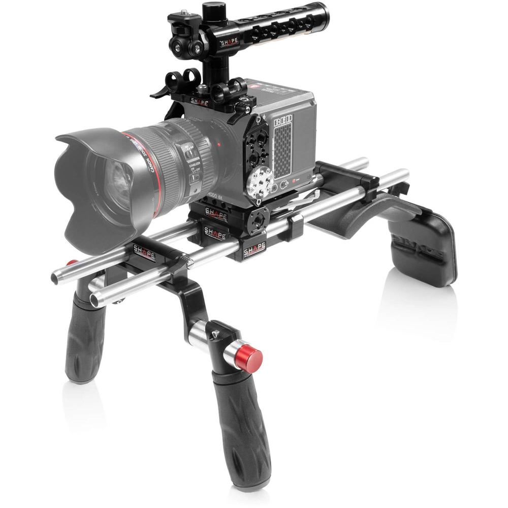 SHAPE Shoulder Mount System para RED KOMODO - Rig ligero con jaula, manija articulada y ba