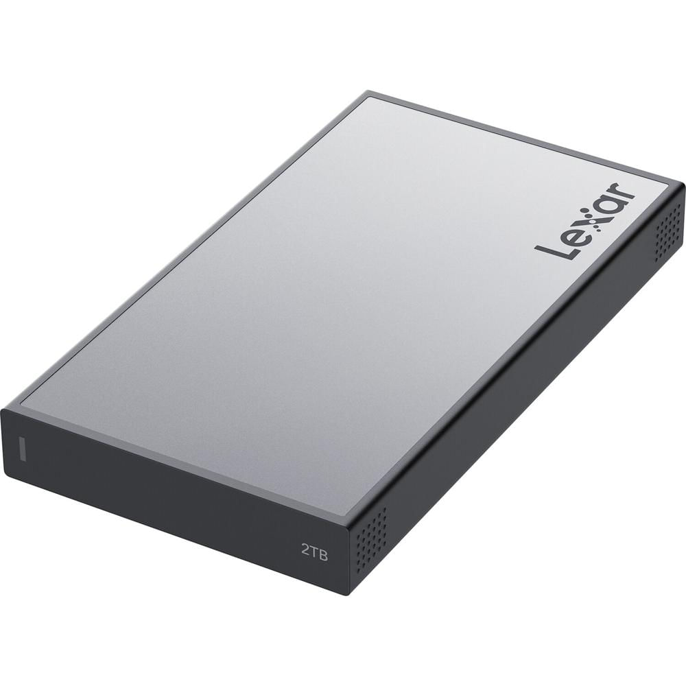Lexar SSD Portátil Profesional 2TB - USB-C 3.2 Gen 2x2, hasta 2000 MB/s, IP68, Aluminio