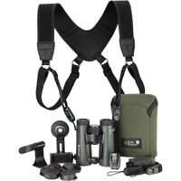 Vanguard Binoculares 8x42 VEO HD IV con Arnés Deluxe y Adaptador para Digiscoping