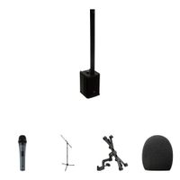 JBL PRX ONE Sistema de Sonido PA Todo en Uno 2000W con Micrófono y Soporte