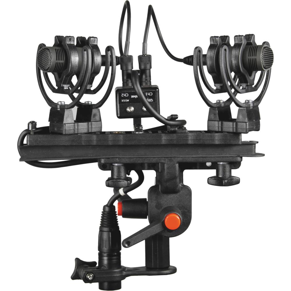 Rycote Kit WS AE ORTF para Grabación Estéreo con Montaje de Suspensión, Connbox, Paravi