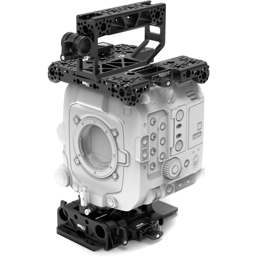 MID49 Base Kit para Canon C400 - Incluye Placa Superior, Mango Arca, Base 15mm LW y Abraza
