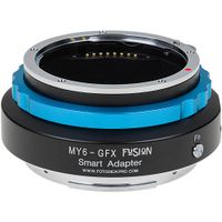 FotodioX Adaptador de Montura de Lente FUSION Smart (Mamiya 6 a FUJIFILM G) - Soporta Comu