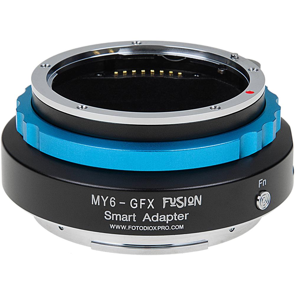 FotodioX Adaptador de Montura de Lente FUSION Smart (Mamiya 6 a FUJIFILM G) - Soporta Comu