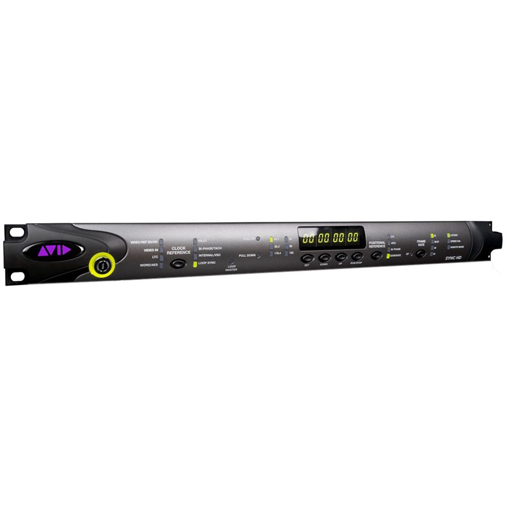 Avid Sync HD Master Clock - Reloj Maestro de Sincronización para Pro Tools HD - Conexione