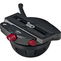 Sachtler Adaptador de Trípode para Slider aktiv 100mm con Plataforma Sideload y Nivel de