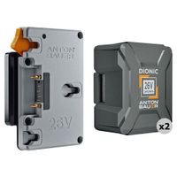 Anton/Bauer Dionic 240Wh 26V Kit de 2 Baterías con Placa Gold Mount para ALEXA 35