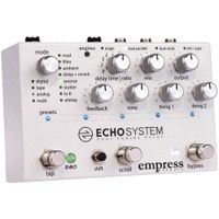 Empress Effects Echosystem Pedal de Delay Dual-Engine con 42 Algoritmos, 2 FX Simultáneos