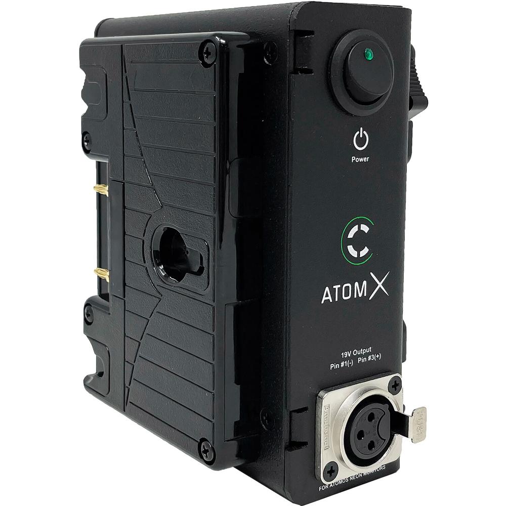 Atomos AtomX Core Power Box con Cable XLR de 6.6' para Monitor NEON (Gold Mount) - Aliment