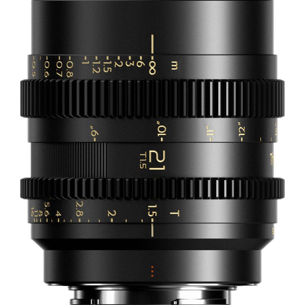 Thypoch Simera-C 21mm T1.5 Lente Cine para Montura Sony E - Rendimiento en Baja Luz, Diafr