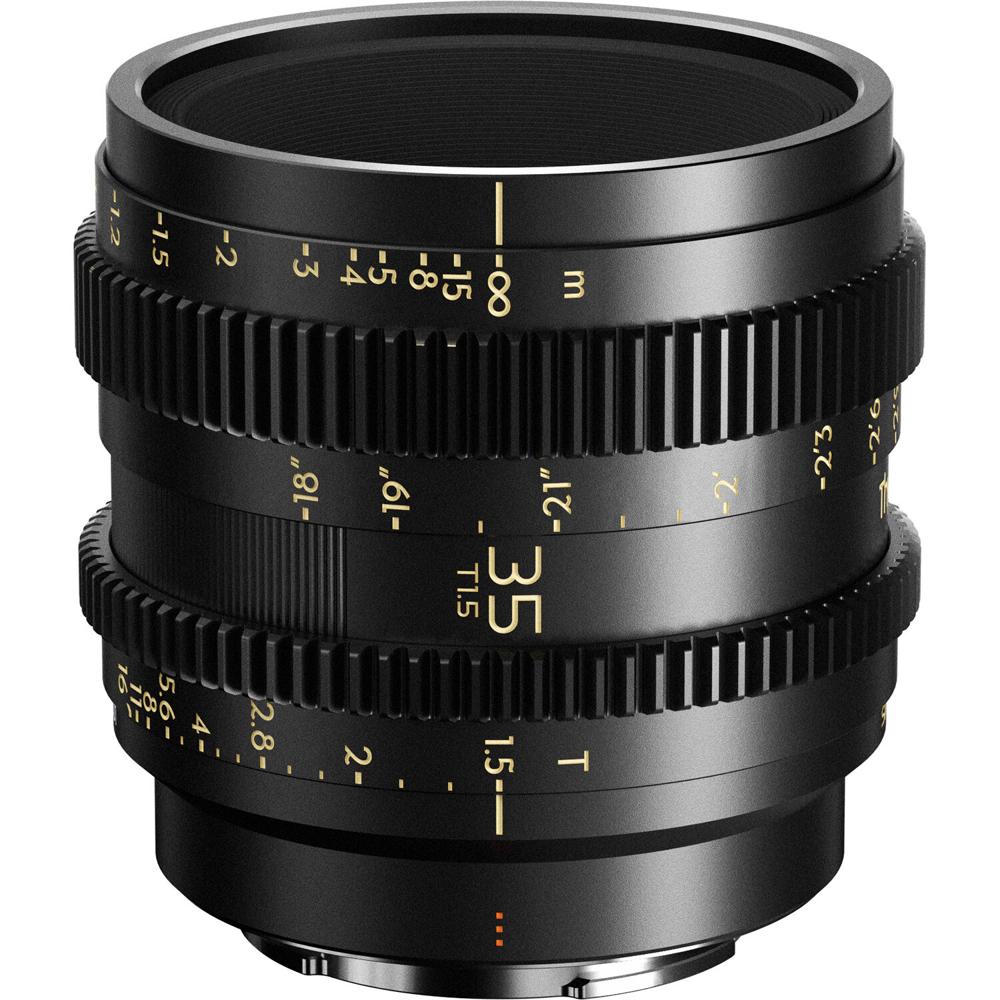 Thypoch Simera-C 35mm T1.5 Lente Cine para Montura Sony E - Rendimiento en Baja Luz, Diafr
