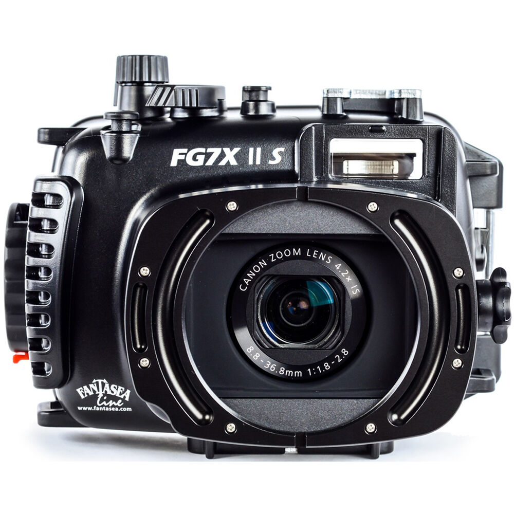Fantasea Line FG7X II S Carcasa Submarina para Canon G7 X Mark II con Sistema de Seguridad