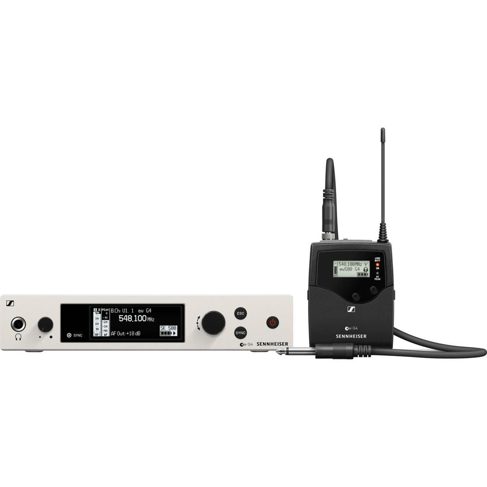 Sennheiser EW 500 G4-Ci1 Sistema Inalámbrico para Guitarra con Cable Ci 1, Transmisor Bod