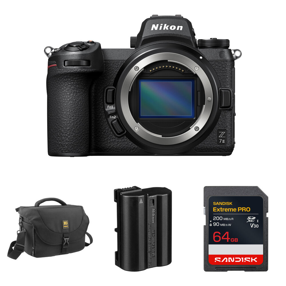 Nikon Z7 II Cámara Mirrorless 45.7MP con Kit Esenciales