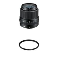 FUJIFILM GF 45mm f/2.8 R WR Lente con Filtro UV 62mm