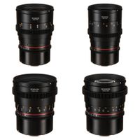 Rokinon Lentes Cine DSX 24, 35, 50 & 85mm T1.5 Canon RF Mount - Abertura de T1.5 a T22, Se