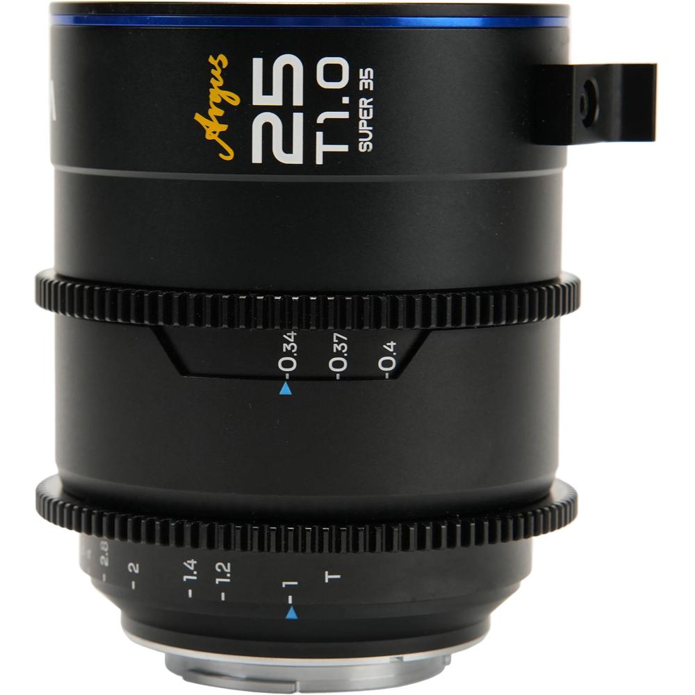Venus Optics Laowa Argus S35 25mm T1 Cine Lens Sony E - Apertura T1 a T11, 9 Lâminas, 58.