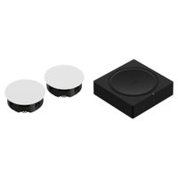 Sonos Amplificador Estéreo 250W con Juego de Altavoces Empotrables de 8""