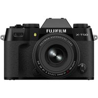 FUJIFILM X-T50 Cámara Sin Espejo con Lente XF 16-50mm f/2.8-4.8 R LM WR - 40.2MP, 4K 60p