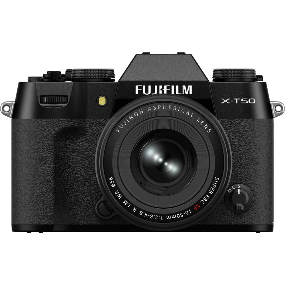FUJIFILM X-T50 Cámara Sin Espejo con Lente XF 16-50mm f/2.8-4.8 R LM WR - 40.2MP, 4K 60p