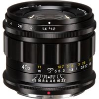 Voigtlander NOKTON 40mm f/1.2 Aspherical Lens para Nikon Z - Apertura f/1.2, Enfoque Manua