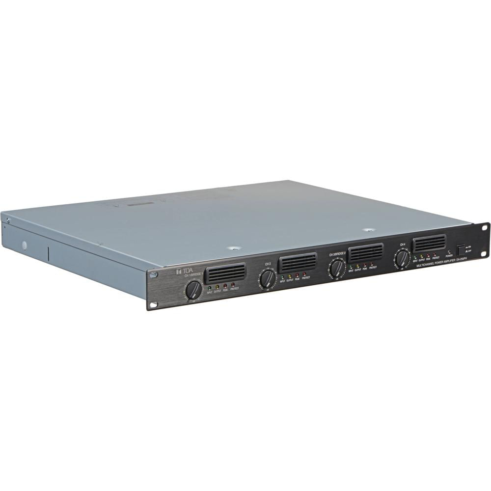 Toa Electronics Amplificador Digital DA-250FH 4 Canales 250W por Canal 70V