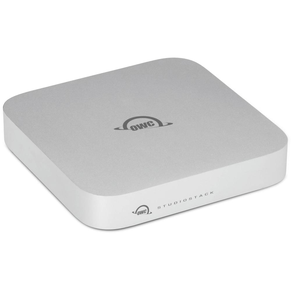 OWC StudioStack Thunderbolt 5 Storage Hub 24TB - 4TB NVMe SSD y 20TB HDD, 6302 MB/s