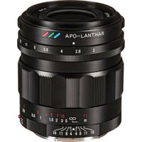 Voigtlander APO-LANTHAR 35mm f/2 Aspherical Lens - E-Mount, Apertura f/2 a f/16, Dos Eleme