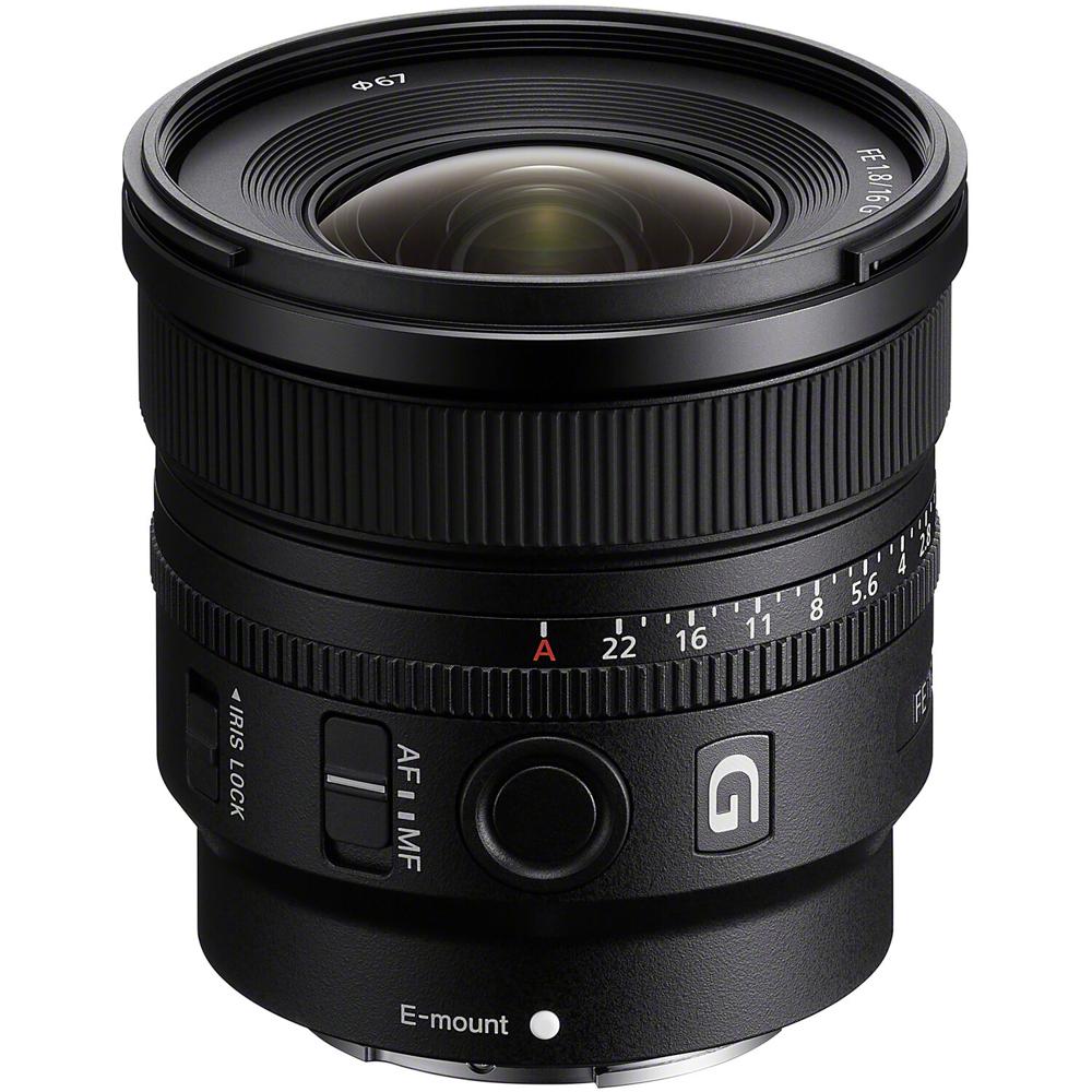 Sony Lente Prime Ultrawide FE 16mm f/1.8 G para Montura E