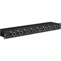 Black Lion Audio PBR XSplit8 Splitter XLR Pasivo 8 Canales con Salidas Aisladas y Directas