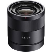 Sony Lente Sonnar T* E 24mm f/1.8 ZA - E-Mount, Apertura f/1.8, 36mm Equivalente, Autofocu