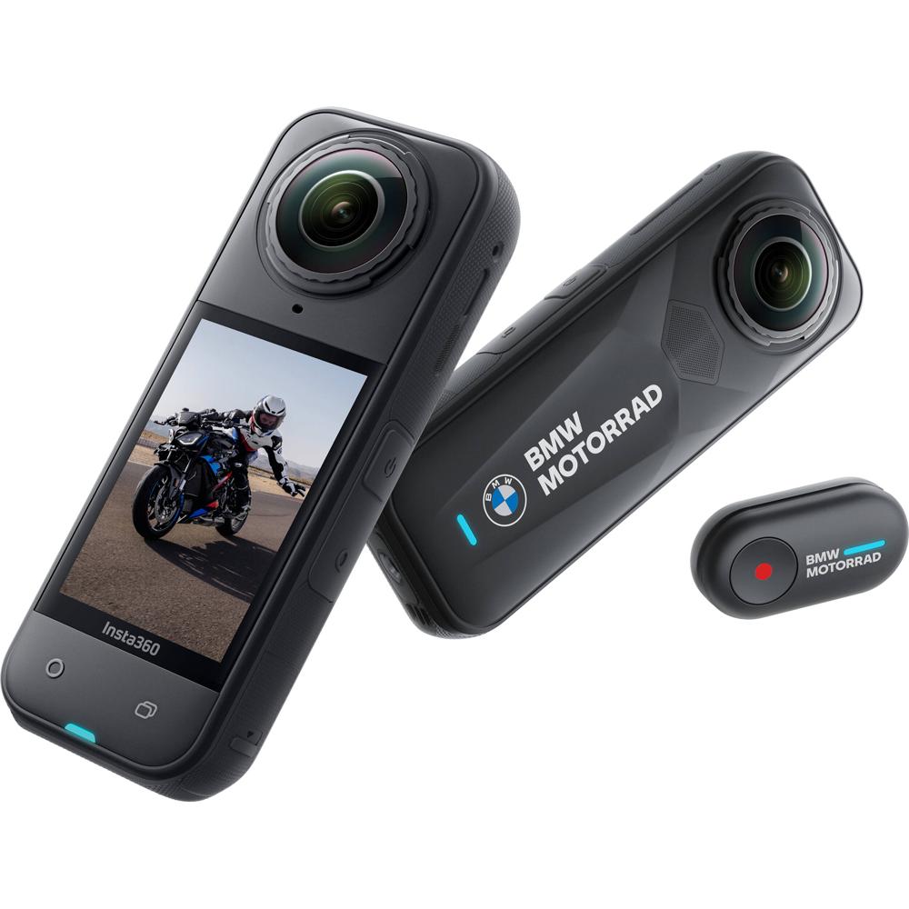 Insta360 X5 360° Cámara 8K (Edición BMW Motorrad) - 2800mAh, Mini Control Remoto, Resis