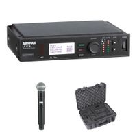Shure ULX-D Micrófono Inalámbrico de Mano con Cápsula SM58 - Kit Completo con Receptor