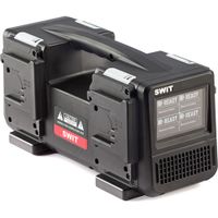SWIT Cargador de Baterías B-Mount PC-P461B 4-Bay con Pantalla LCD 3.5"" y Carga Rápida 33