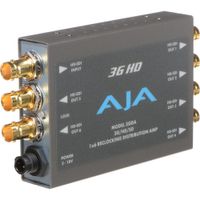 AJA Amplificador de Distribución 3GDA 3G-SDI 1x6 con Reclocking y Salidas Aisladas