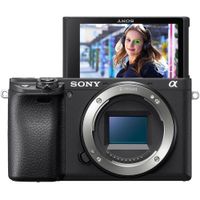 Sony Cámara Mirrorless a6400 24.2MP APS-C, Video UHD 4K, AF de 425 Puntos, Pantalla Táct