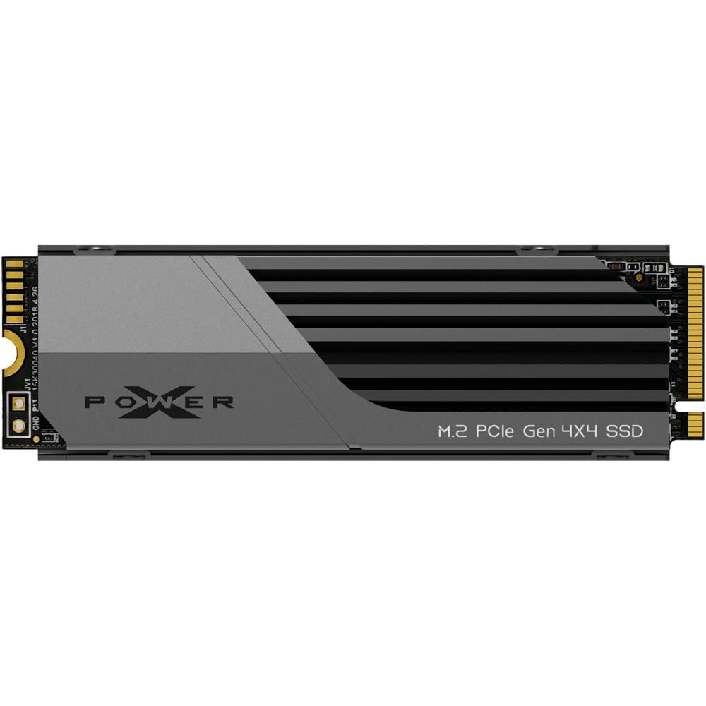 Silicon Power SSD Interno NVMe PCIe 4.0 US75 4TB M.2 2280 con Heatsink