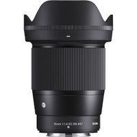 Sigma 16mm f/1.4 DC DN Contemporary para FUJIFILM X - Abertura máxima f/1.4, 24mm equival