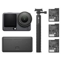 DJI Osmo Action 6 Adventure Combo - Cámara de Acción 4K120, Sensor CMOS 38MP, Pantallas