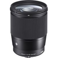 Sigma 16mm f/1.4 DC DN Contemporary Lens para Sony E - Abertura máxima f/1.4, 24mm equiva