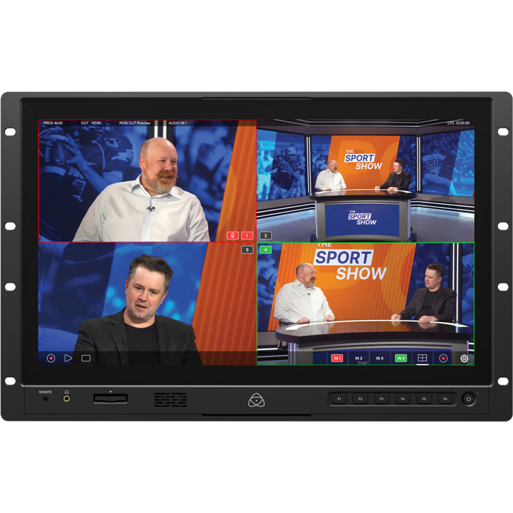 Atomos Monitor-Recorder Shogun AV-19 19"" 4K HDR Touchscreen, 3840 x 2160, HDMI y 12G-SDI,