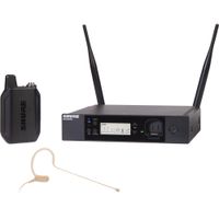 Shure GLXD14R+ Sistema Inalámbrico Dual-Banda con Micrófono Earset MX153