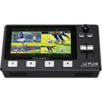 FeelWorld Switcher HDMI para Streaming en Vivo con Monitor LCD de 5.5""