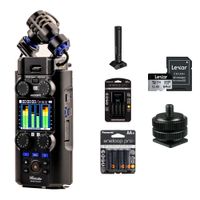 Zoom H5studio Grabadora Portátil 4-Track con Micrófono SSH-6e y Grabación 32-Bit Float
