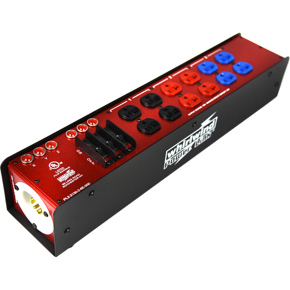 Whirlwind Power Link PL2 PL2-2130-2-6E-000 Módulo de Distribución de Energía con 6 Sali