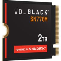 WD_Black SN770M 2TB NVMe PCIe 4.0 M.2 SSD - 5150 MB/s Lectura, 4850 MB/s Escritura, 1200 T