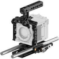 Bright Tangerine Base Kit para RED KOMODO-X - Baseplate Mini 15mm, Sistema de Liberación